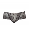 Channel vintage-inspired romance in these ultra-luxe lacy briefs from Elle MacPherson Intimates - All-over lace, thin waistband, wide side garters, front bow details - Perfect under virtually any outfit or paired with a matching bra for stylish lounging