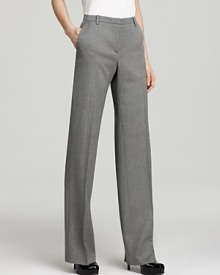 BOSS Black Tamuna Gray Melange Trouser