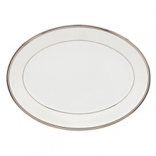 Lenox Linen Mist 13 Oval Platter