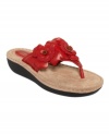 Fantastic florals. Bright up your day with the pretty details of Clark's Latin Flower sandals.