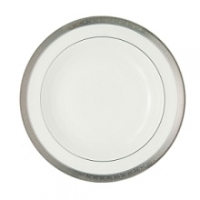 This pattern is named for the intriguing scroll design of anceint Celtic time pieces, and like its inspiration, this pattern features an artistically etched platinum design on white bone china.