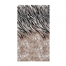 Rev up your swim suit with this wild Natori beach towel, boasting an artistic animal print in neutral hues and a sheared weave for plush luxury.