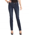 The Mercer jean from DKNY Jeans features a trendy silhouette and studded back pockets for a dash of flash. Perfect for a night on the town, they look great with pumps and a slim-fitting tee!