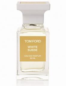 White Suede exudes smooth white leather blended with elegant suede, heightened by saffron, warm amber and sensuous musk. Notes of bulgarian rose, saffron, thyme, lily-of-the-valley, white leather, suede, amber, sandalwood, and musk. 1.7 oz. 