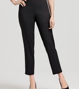 A seasonal essential, these Lafayette 148 New York pants boast a sleek straight leg silhouette, rendered in stretch wool for a comfortable and classic fit.