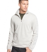 Easy and unstructured, this pullover from Hugo Boss is the ultimate weekend basic.