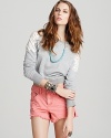 Free People Top - Tattered Lace Sweatshirt