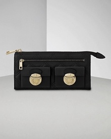 Marc Jacobs Quilted Zip Clutch Wallet