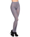 Opaque sheer tights from Hue in fun fashion colors. A perfect accent to any outfit.