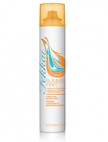 Fekkai's Cooling Shine Mist, in a refreshing aerosol spray, helps provide UV protection with an even veil of sheer shine for a fresh summer look and feel. 4.8 oz.