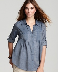 Joie Top - Pinot Denim