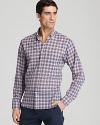 Billy Reid Neilan Check Sport Shirt - Slim Fit