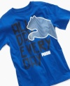 In this Puma tee, your little guy is all day every day cool and cute.