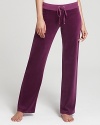 Rendered in plush terry, these Juicy Couture pants celebrate your relaxed style sensibility with an effortless wide-leg silhouette.