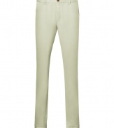 Achieve effortless style in these must-have pants from Closed - Button and zip closure, belt loops, off-seam pockets, back welt pockets with button, slim fit - Pair with a breezy button down, a V-neck cardigan, and trainers