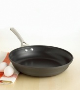 While it's certainly perfect for eggs, this versatile, oversized vessel can do so much more. The omelette pan is an impressive stovetop performer, featuring heavy-gauge, hard-anodized construction and a nonstick interior that helps you cook healthier with little or no fat.