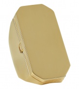 With a quirky-cool hidden mirror, this ultra-stylish ring from Maison Martin Margiela will add a chic accent to any look - Gold-tone brass ring with hidden mirror - Pair with an elevated jeans-and-tee ensemble or a casual cocktail look