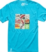 Keep your quirky style with this cool comic t-shirt from LRG.