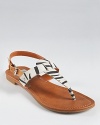 In either leopard or zebra print, these DV Dolce Vita Sandals are ready for safaris and sidewalks alike.