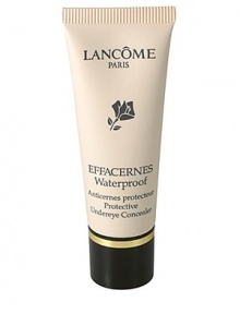 Effacernes Waterproof Protective Undereye Concealer. Quick camouflage. This natural coverage concealer lets you instantly eliminate tell-tale signs of stress and fatigue. Provides complete, natural-looking coverage, evens skin tone, covers dark circles and minimizes fine lines around the eyes. Leaves behind a soft, matte finish. 