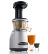 Maximize health and minimize waste with this high-powered juicer that uses less energy and produces the most nutrient- and enzyme-rich juice around. 10-year warranty. Model VRT350.