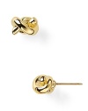 Sailor's knot studs from kate spade new york are made for an elegant woman who knows her style. These beauties are perfect for everyday wear, with anything in your wardrobe.