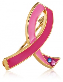 This collectible pin is a simple, elegant way to show your support of Breast Cancer Awareness for women and men. Best of all, the Evelyn Lauder Dream Collection helps raise awareness that early detection saves lives. For each purchase of the Evelyn Lauder Dream Pin, Estée Lauder will donate 20% of the suggested retail price to The Breast Cancer Research Foundation from August 2012 - June 2013. 