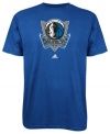 Sport your favorite team's winning spirit in this Dallas Mavericks NBA t-shirt from adidas.