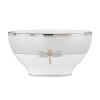 Kate Spade and Lenox join together to bring ease, elegance and understated wit to the table. June Lane is a graceful pattern adorned with a centered dragonfly design, complimented by an elegant accent plate depicting the wings of a dragonfly. Dishwasher safe.