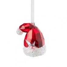 A cheerful addition to a Christmas tree or wreath, Santa's Hat is charming and radiant.