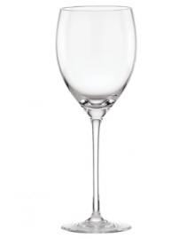 The epitome of elegance, this Lenox goblet glistens in simply stunning crystal trimmed with polished platinum.  Qualifies for Rebate