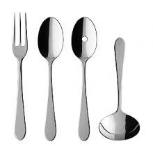 There is simplicity in the design of Sereno flatware from Villeroy & Boch that gives it versatility and broad appeal. And, sometimes a simple design is the best solution for creating a coherently pleasing table.