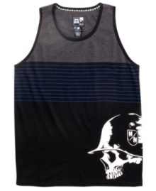 Urban army. Enlist in a surefire weekend style with this tank from Metal Mulisha.