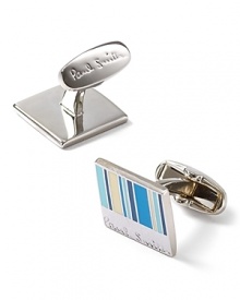 Paul Smith Half-stripe Cufflinks