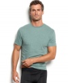 Soft and comfortable cotton crew neck t-shirt by Alfani.