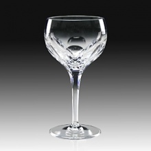 A magnificent handmade crystal design with stunning flat cuts on the oversized glasses. The cutting is based on a classical Georgian design from the late 18th century and they make a truly dramatic table setting - wonderfully opulent.