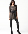 Let lace update your look with this stylish number from MM Couture.