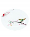 Make your favorite dish sing with the bright watercolor-inspired birds and florals of Chirp from Lenox Simply Fine dinnerware. The dishes including this irresistible serving platter are as durable as they are stylish, and are made of chip-resistant bone china. Qualifies for Rebate