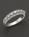 Diamonds set in 14K. white gold.