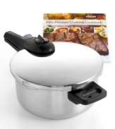 Get your fill of meals made fast! Everything you need to take meals from mediocre to masterpiece with a greener way to cook in your kitchen. Working on all stove-tops, this meal-maker is easy to use with two pressure settings and unique safety system that keeps tabs on pressure. 10-year warranty. Qualifies for Rebate