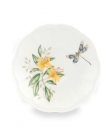 Serving pieces coordinate with the mix-and-match dinnerware for a complete customized collection. In varied floral and butterfly designs. Qualifies for Rebate