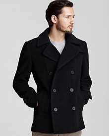 The Men's Store At Bloomingdale's Peacoat