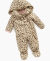 Bundle your littlest snow angle in this warm and attractive snowsuit by First Impression.