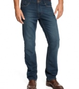 More than just your basic blues, these Ring Of Fire Jeans have a handsome sleek style.