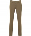 Comfortable and classic, these slim chinos from Seven for all Mankind are a great alternative to jeans - Five-pocket styling, belt loops, logo detailed back pockets, slim cut, stylishly distressed - Wear with a cashmere pullover and retro-inspired sneakers or with a henley, a blazer, and motorcycle boots