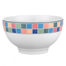 A checkerboard of color and fun, mix and match Twist Alea's designs for a modern, whimsical tabletop. Made from vitrified porcelain for strength and durability. Bakeware pieces will stylishly move from oven to table. Microwave and dishwasher safe.