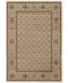 Made for even the busiest of decors, the Sedhan area rug from Couristan combines intricate designs with calming color. Wilton-loomed of Couristan's own Courtron™ ultra-fine polypropylene to give this rug a thick pile, soft finish and ultimate durability.