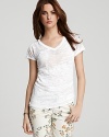 ALTERNATIVE Tee - Diane Burnout V Neck