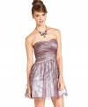 Tulle and glitter and pleats combine on this dress from Hailey Logan -- and create a confection of girlish, party style!