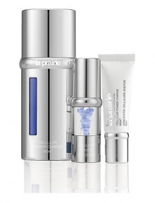 Turn back the clock with this special set featuring two of La Prairie's most powerful breakthroughs. The full size Cellular Power Charge Night contains time-released retinol, the most effective anti-ager, with a boost of oxygen to balance and resurface your skin each night. A full size Cellular Power Infusion renews the inherent power deep within cells, revitalizing and protecting skin from stress factors.